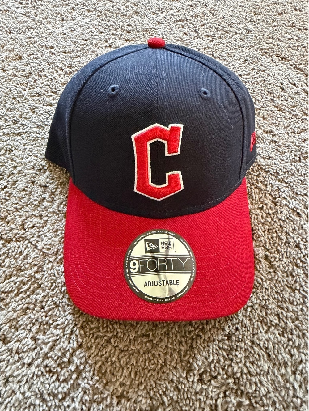 New Era 9FORTY Cleveland Guardians Adjustable Baseball Cap